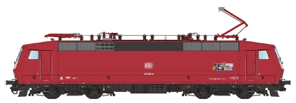 L.S. Models LS16089DC - H0 - E-Lok BR 120.1 75 Jahre BLS, DB, Ep. IV - DC-Digital